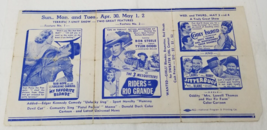 Royal Theatre 1944 Movie Program Chicago My Favorite Blonde Riders Rio G... - £14.61 GBP