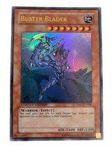 YUGIOH Buster Blader YAP1-EN007 Ultra Rare Anniversary Pack HP / Damaged - $15.79