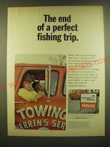 1966 United Delco Service Dealer Ad - The end of a perfect fishing trip. - $18.49