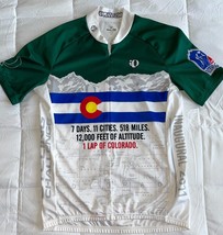 Pearl Izumi Jersey 1 Lap of Colorado Cyclist Medium Short Sleeve 1/2 Zip 2011 - £28.76 GBP