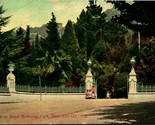 Ingresso A Boyd Memorial Park San Rafael California Ca Unp DB Cartolina D8 - £16.07 GBP