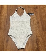 Vilebrequin Girls One Piece Swim Suit White Eyelet Broderie Anglaise Size 8 - $67.32