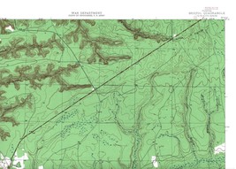 Bristol Quadrangle Florida 1945 USGS Topo Map 7.5 Minute Topographic - £18.54 GBP