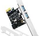 2 Ports Superspeed 5Gbps Usb 3.0 Pci Express Expansion Card For Windows,... - £20.45 GBP