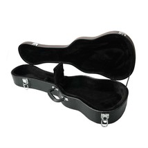 New 26&quot; Deluxe Tenor Ukulele Hard Case Leather Black Musical Instruments... - £34.46 GBP