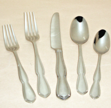 Lenox Tavish 5 Piece Place Setting 18/10 Stainless Flatware Set New - €19,67 EUR