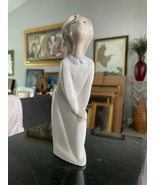 VINTAGE LLADRO GIRL BENDING FOR A KISS FIGURINE 7&quot; TALL MADE IN SPAIN - €32,66 EUR
