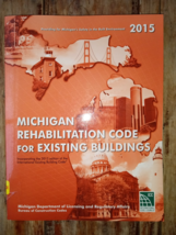 2015 Michigan Rehabilitation Code for Existing Buildings, Interna&#39;l Code... - €26,61 EUR