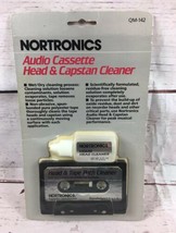 NOS Nortronics Cassette Head &amp; CAPSTAN Cleaner Solution Kit #QM-142 - £7.00 GBP