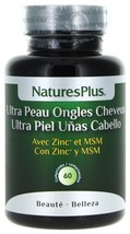 Natures Plus Ultra Skin Nail Hair with MSM 60 tablets - $73.00