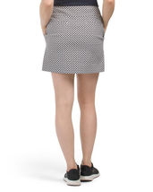 NWT Swing Control Black & White 16" Pullon Stretch GOLF SKORT 4 6 10 12 image 2