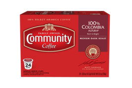 Community Coffee 100% Colombia Altura 24 to 144 Keurig K cup Pods Pick Any Size  - £17.45 GBP+