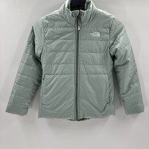 NWD The North Face Girls&#39; Reversible Mossbud Swirl Jacket Teal Size M - $54.44