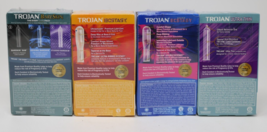 TROJAN Ecstasy BARESKIN Double Ecstacy &amp; ULTRA THIN Variety Box Lot of 4... - £22.01 GBP