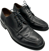 Bass Shoes Men&#39;s Snider 1867001 Black Leather Lace-up Oxfords size 13 M - $357.05 MXN
