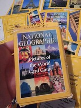 NOS 90s Card Game National Geographic Pictures Of The World Trivia Sealed Vtg  - £15.41 GBP