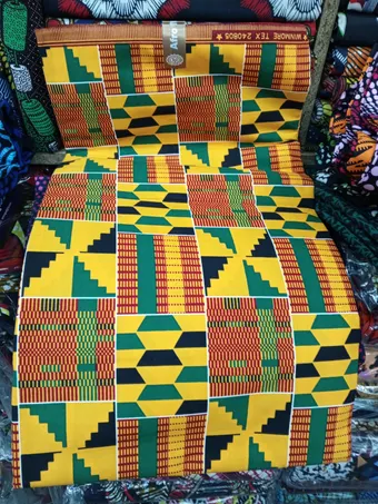 Kitenge &amp; Ankara Fabrics – 6 Yards African Wax Print Cotton for Fashion ... - $1,581.79 MXN
