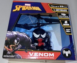 New Marvel Spider-man Venom Powerful Levitating Hero Flies up to 15 ft Heli Remo - £11.11 GBP