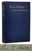 Orrin Chalfant Painter POEMS AND WRITINGS Signed 1st 1st Edition 1st Printing - $148.69