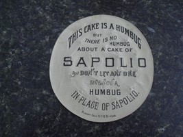 Vintage 1890s VTC Trade Card Sapolio Cake - $18.81