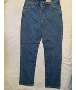 NWT! Men&#39;s Carhartt Denim Jeans 40 x 36 Heavyweight 5 Pocket Work Blue B... - £25.33 GBP
