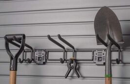 HandiWall 24" Locking 3-Hook Slatwall Tool Storage Bar - $91.41