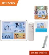 AcuRite 02081M Jumbo Display Weather Station with Atomic Clock &amp; Wireles... - $136.57