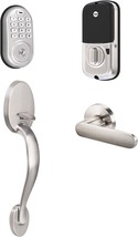 The Yale Security B-Yrd216-Zw-Jx-619 Yale Assure Lock Z-Wave With, Satin... - $279.93