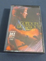 *Tested*Gordon Lightfoot Shadows Cassette Tape Import 747 Label: 13 Songs! Rare! - £11.67 GBP