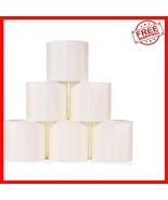 Stylish Clip-On Mini Lampshades for Candle Bulbs (Set of 6) - Modern Dru... - $107.42 CAD