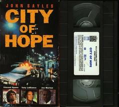 City Of Hope Vhs Vincent Spano Tony Lo Bianco Svs Video Tested - £18.34 GBP