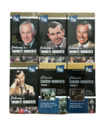Johnny Carson The Tonight Show VHS Lot of 6 Including Final Show - NEW S... - $28.67 CAD