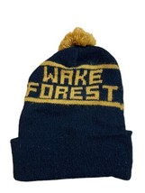 Wake Forest University Demon Deacons Gold Black Beanie Cap Skully - £6.80 GBP