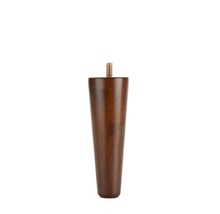 Wood Furniture Feet 7 Inch Round Tapered Legs -Set of 4 - $29.69