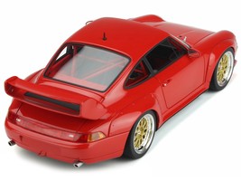 1996 Porsche 911 (993) 3.8 RSR Guards Red with Gold Wheels 1/18 Model Car by GT - £146.83 GBP