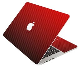 LidStyles Carbon Fiber Laptop Skin Protector Decal Apple Macbook Pro 13 A1989 image 4
