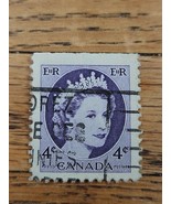 Canada Stamp Queen Elizabeth II 4c Used 340 - $1.35 CAD