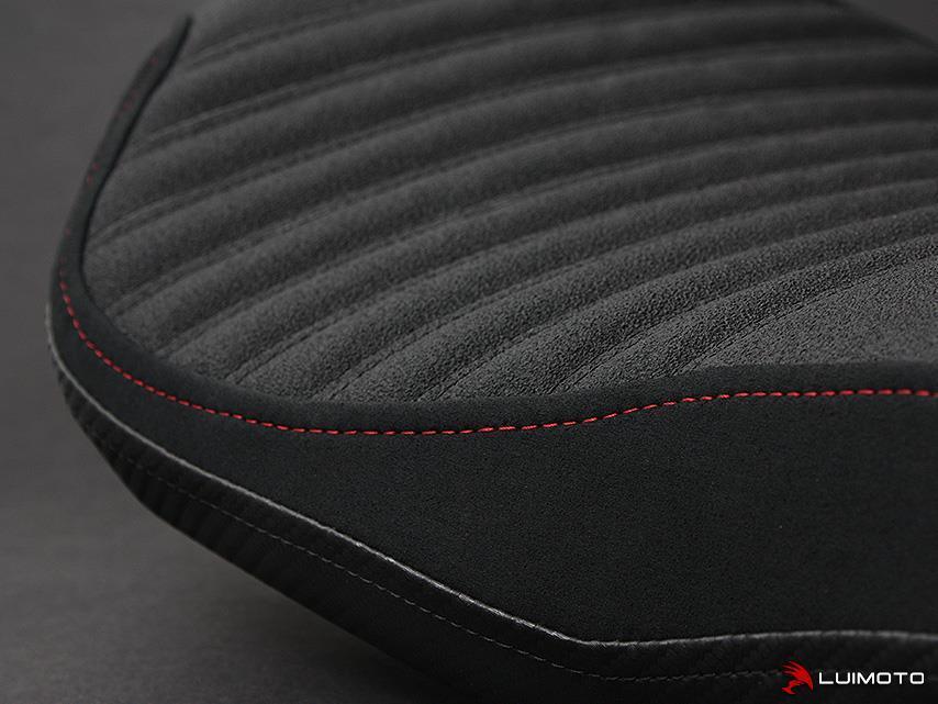 Ducati Panigale 1299 Seat Cover 2015-2018 Black Carbon Fiber Look Corsa Luimoto Item image 3