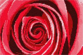 Pepita Needlepoint Canvas: Inside A Rose 2, 10&quot; x 7&quot; - £40.06 GBP+
