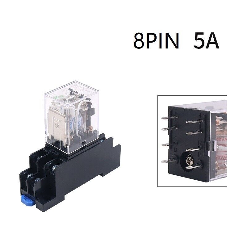 Intermediate Relay For CHINT JZX-22F/2Z DC AC 3A 14pin 12V 24V 36V 110V ... - $8.88