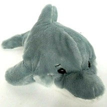 Ganz Webkinz Gray Bottlenose Dolphin Plush Stuffed Animal NO CODE 10.5&quot; - £11.87 GBP