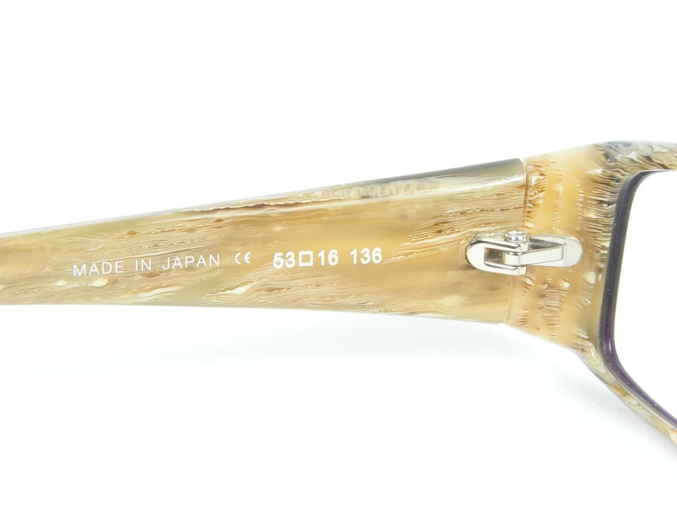 NEW O&X NEW YORK OP-50 121 BLACK /BEIGE /OTHER EYEGLASSES GLASSES 53-16-136mm Item image 9