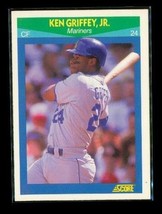 Vintage 1990 Score Rising Star Baseball Card #3 Ken Griffey Jr Seattle Mariners - £6.59 GBP