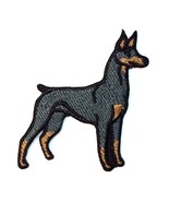 Doberman Pinscher Dog Patch Iron on No Name - $9.01 CAD