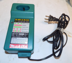 Makita DC1411 Ni-Mh &amp; Ni-Cd Battery Charger 7.2V 9.6V 12V 14.4V Power Te... - $16.64
