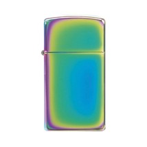 Zippo Windproof Lighter Spectrum Finish Slim Case - £41.13 GBP