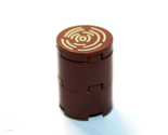 PAPBRIKS Wood Tree Stump Big piece Custome Rare Minifigures - £5.12 GBP