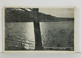 Preston Park Pa Moon Light on Twin Lake at the Lake Lodge Postcard N14 - £7.95 GBP