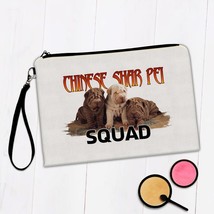 Chinese Shar Pei Squad : Gift Makeup Bag Dpg Funny Animal Canine Pets Dogs - £9.55 GBP+