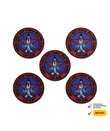 TopGun Blue White Flight Pilot Aviator USN FighterWeapon School Embroide... - €6,41 EUR